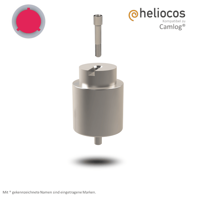 Camlog® Preface Abutment Screw-Line/Root-Line2® Ø 4,3 mm | Ø 15,8 mm
