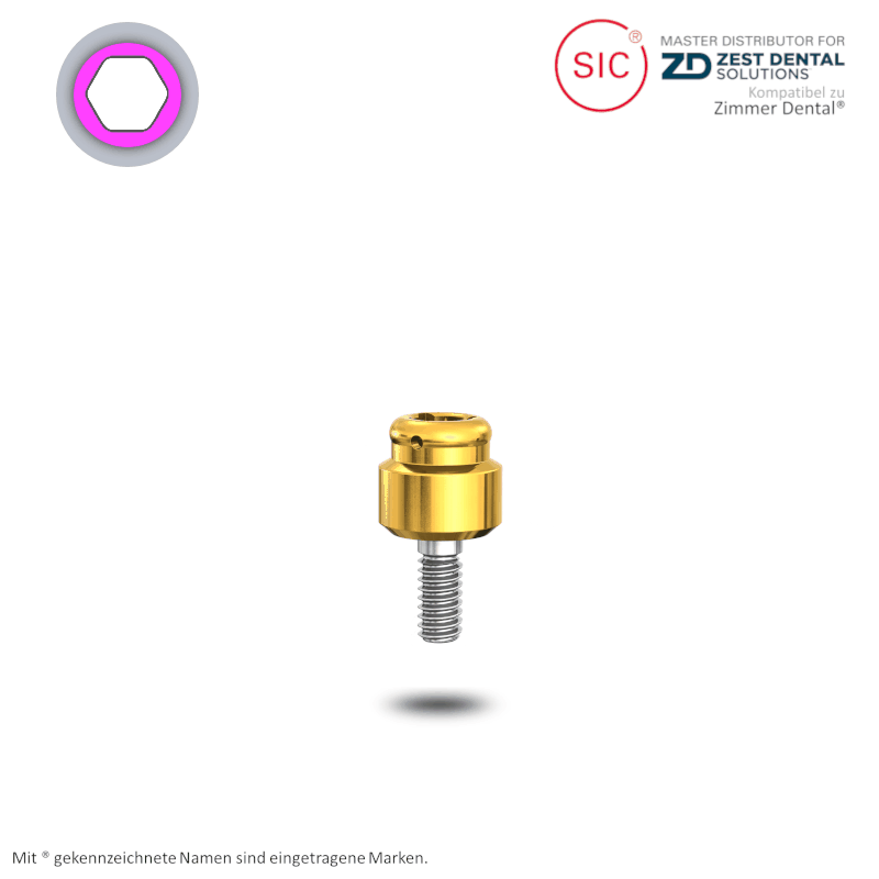 LOCATOR® für Zimmer Dental® Tapered Screw Vent® Ø 4,5 mm | GH: 2,0 mm