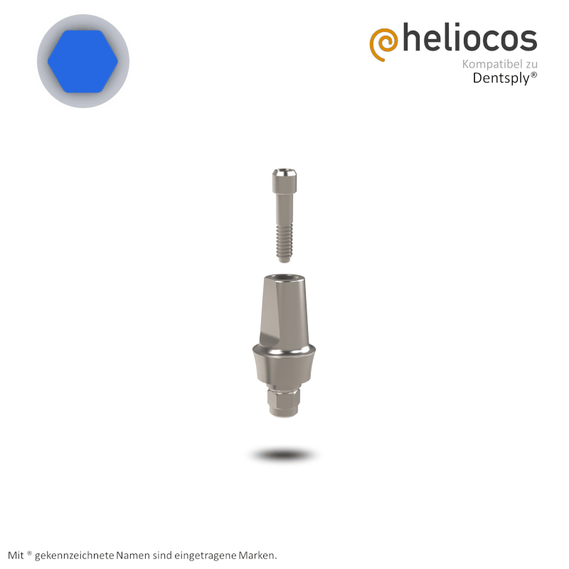 Dentsply® Abutment Xive® S Ø 4,5 mm | 0° | GH: 2,5 mm Dentsply® Abutment Xive® S Ø 4,5 mm | 0° | GH: 2,5 mm