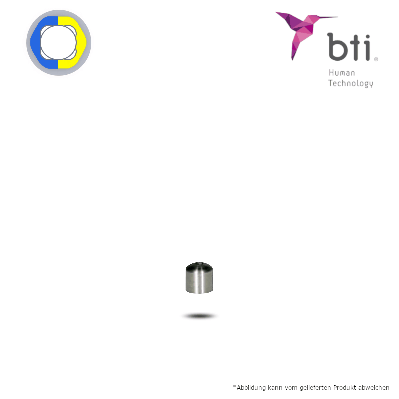 BTI Schutzkappe für erweiterte MULTI-IM (Ø 3,0 mm - 3.0) | Ø 4,0 mm | Höhe: 4,0 mm