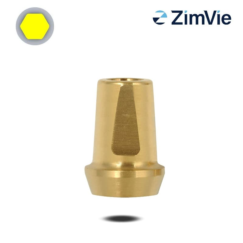 Biomet 3i Abutment (GingiHue-Pfosten) (Ext Hex, 5,0 mm) | 0° | Ø 6,0 mm | GH: 2,0 mm