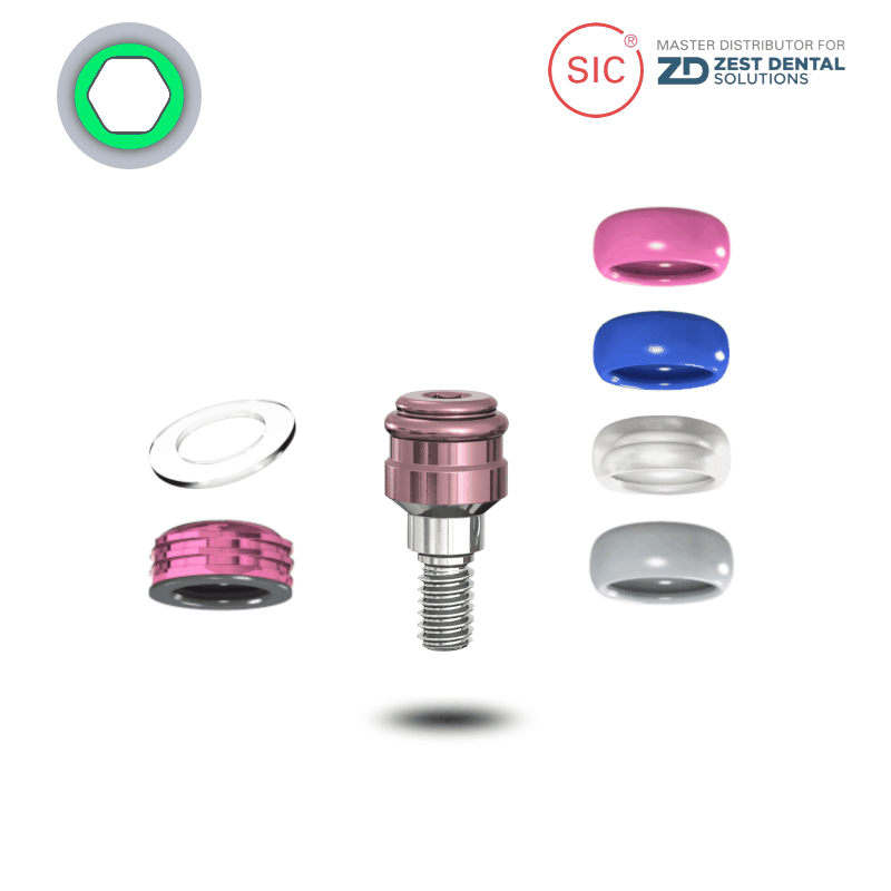 Zimmer Dental® R-TX LOCATOR® Tapered Screw Vent® Ø 3,5 mm | GH: 1,0 mm