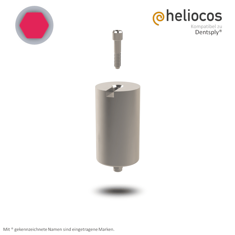 Dentsply® Preface Abutment Xive® S Ø 3,8 mm | Halter: Medentika® | Workflow: Heliocos | Ø 11,5 mm Dentsply® Preface Abutment Xive® S Ø 3,8 mm | Halter: Medentika® | Workflow: Heliocos | Ø 11,5 mm