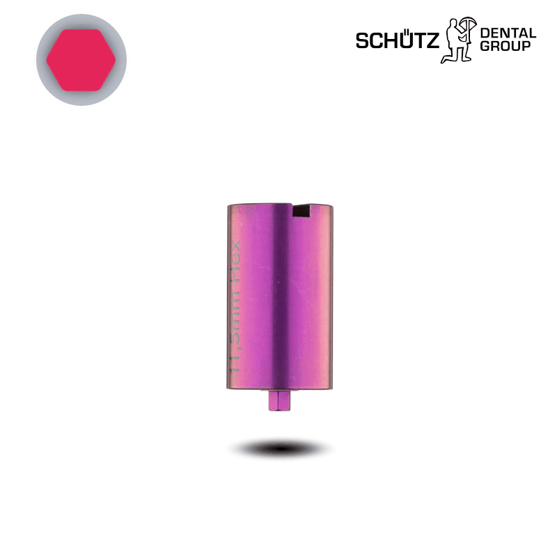 Schütz Dental Preface Abutment (hex, Ø 3,3/3,6 mm) | Ø 11,5 mm | ohne Zubehör Schütz Dental Preface Abutment (hex, Ø 3,3/3,6 mm) | Ø 11,5 mm | ohne Zubehör