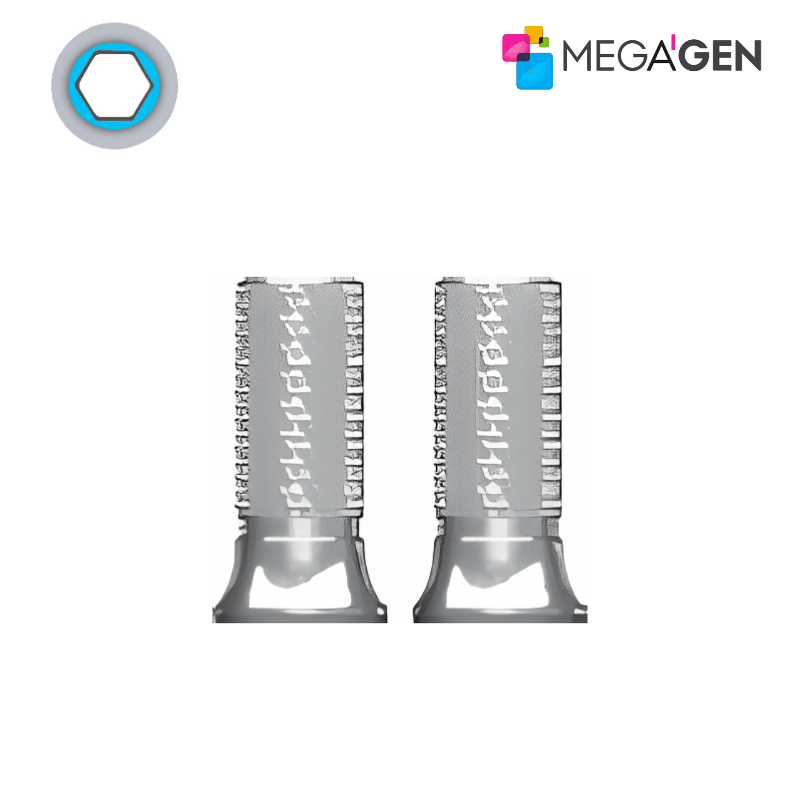 MegaGen Temporärer Zylinder für Octa Abutment | Typ: Octa | Ø 4,0 mm MegaGen Temporärer Zylinder für Octa Abutment | Typ: Octa | Ø 4,0 mm