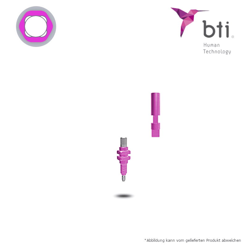 BTI Abformpfosten auf Implantatniveau (Ø 3,5 mm - schmal/CORE) | mit Analog