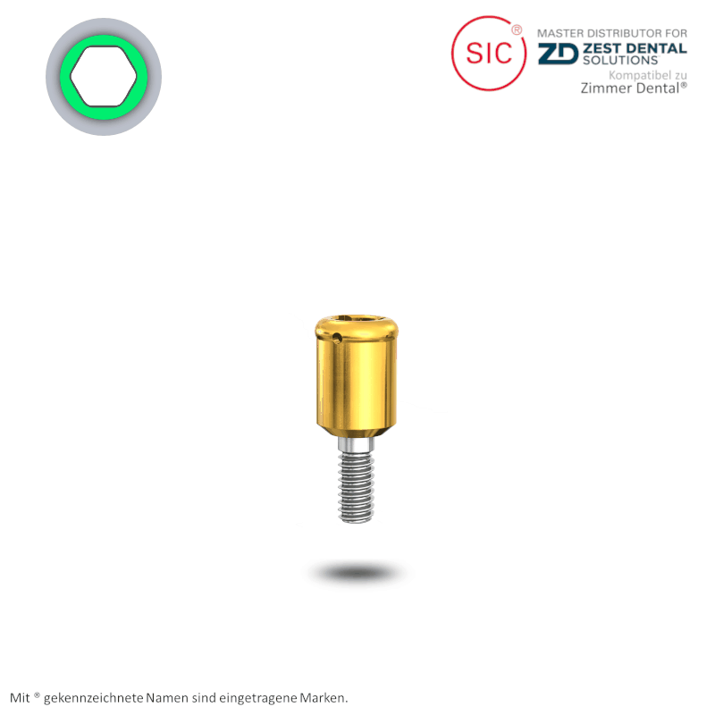 LOCATOR® für Zimmer Dental® Tapered Screw Vent® Ø 3,5 mm | GH: 3,5 mm LOCATOR® für Zimmer Dental® Tapered Screw Vent® Ø 3,5 mm | GH: 3,5 mm