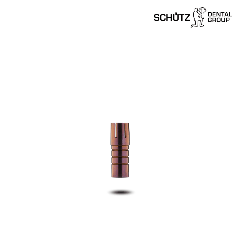 Schütz Dental Tiefenstopp | Lang | Plattform: Ø 3,3/3,6 mm (Braun) | Ø 6,5 mm