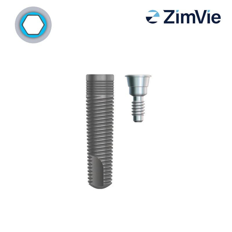 Zimmer Ø 3,1 mm Eztetic Implantat | ohne Kragen | Länge: 16,0 mm