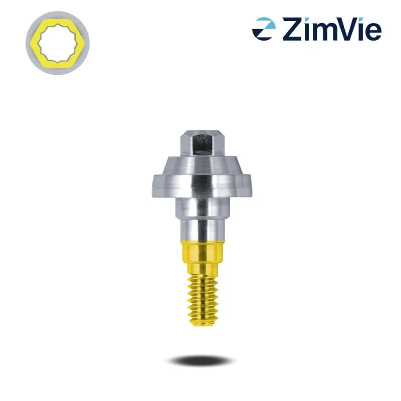 Biomet 3i Multi-Unit Abutment (Certain, 5,0 mm) | ohne Rotationsschutz | 0° | GH: 1,0 mm Biomet 3i Multi-Unit Abutment (Certain, 5,0 mm) | ohne Rotationsschutz | 0° | GH: 1,0 mm