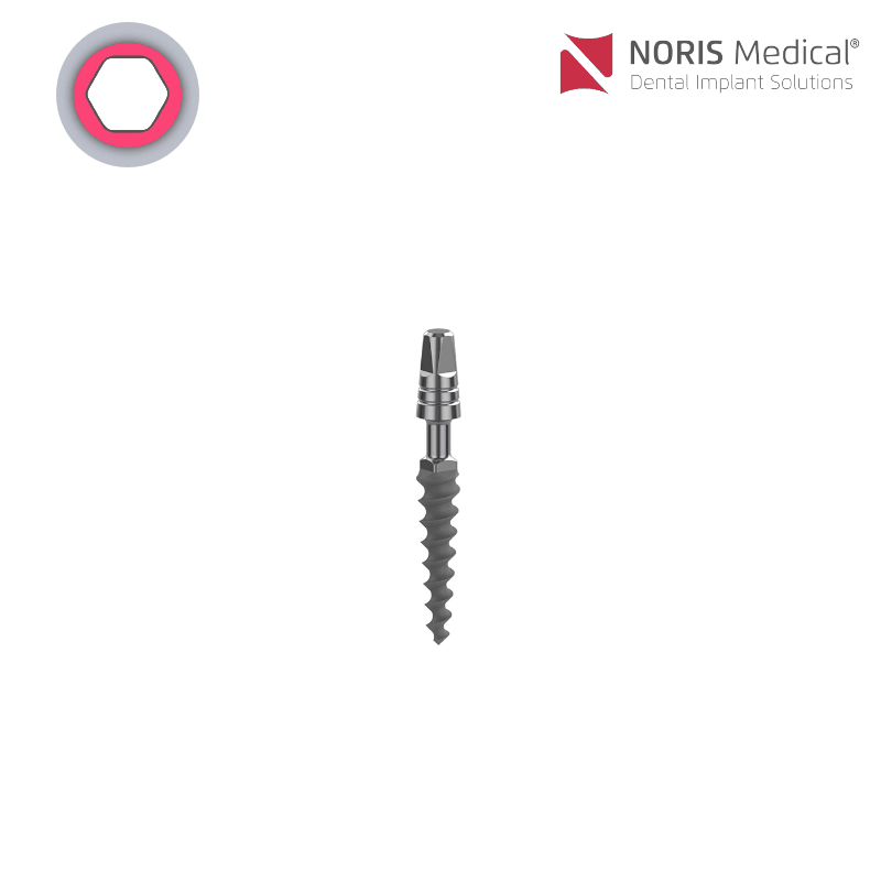 Noris Medical Mono Biegbar Implantat | Ø 3,75 mm | Länge: 11,5 mm