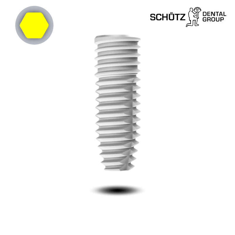 Schütz Dental IMPLA Cylindrical Hex Connection | Ø 3,6 mm | Länge: 8,0 mm