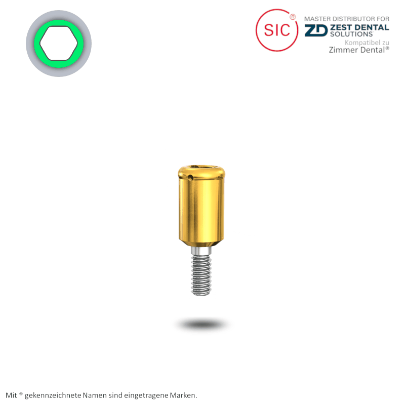 LOCATOR® für Zimmer Dental® Tapered Screw Vent® Ø 3,5 mm | GH: 4,5 mm LOCATOR® für Zimmer Dental® Tapered Screw Vent® Ø 3,5 mm | GH: 4,5 mm