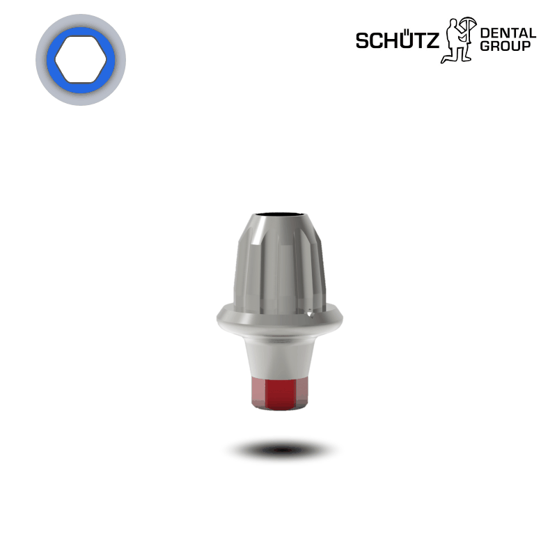 Schütz Dental Aesthura Abutments (konisch, Ø 3,3/3,6 mm) | Standard | Höhe: 1,2 mm | ohne Zubehör Schütz Dental Aesthura Abutments (konisch, Ø 3,3/3,6 mm) | Standard | Höhe: 1,2 mm | ohne Zubehör