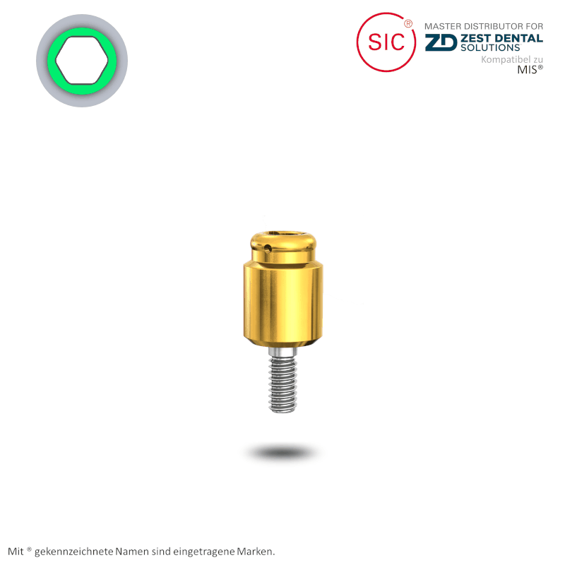 LOCATOR® für Zimmer Dental® Tapered Screw Vent® Ø 4,5 mm | GH: 4,0 mm LOCATOR® für Zimmer Dental® Tapered Screw Vent® Ø 4,5 mm | GH: 4,0 mm