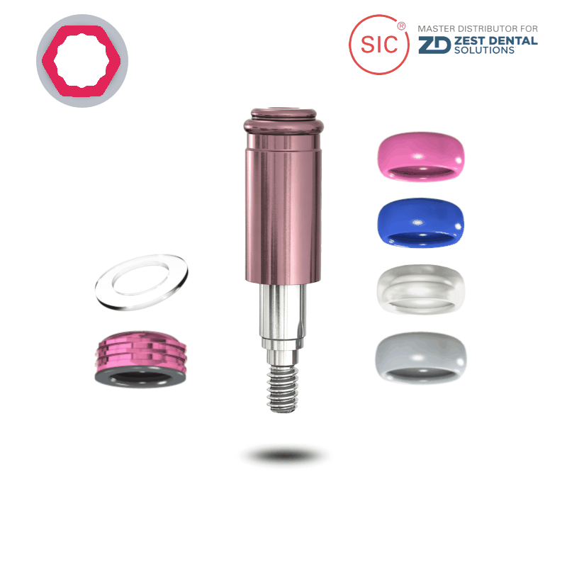 Certain T3®/R-TX LOCATOR®/Osseotite® Biomet 3i™ Ø 3,4 mm | GH: 6,0 mm Certain T3®/R-TX LOCATOR®/Osseotite® Biomet 3i™ Ø 3,4 mm | GH: 6,0 mm