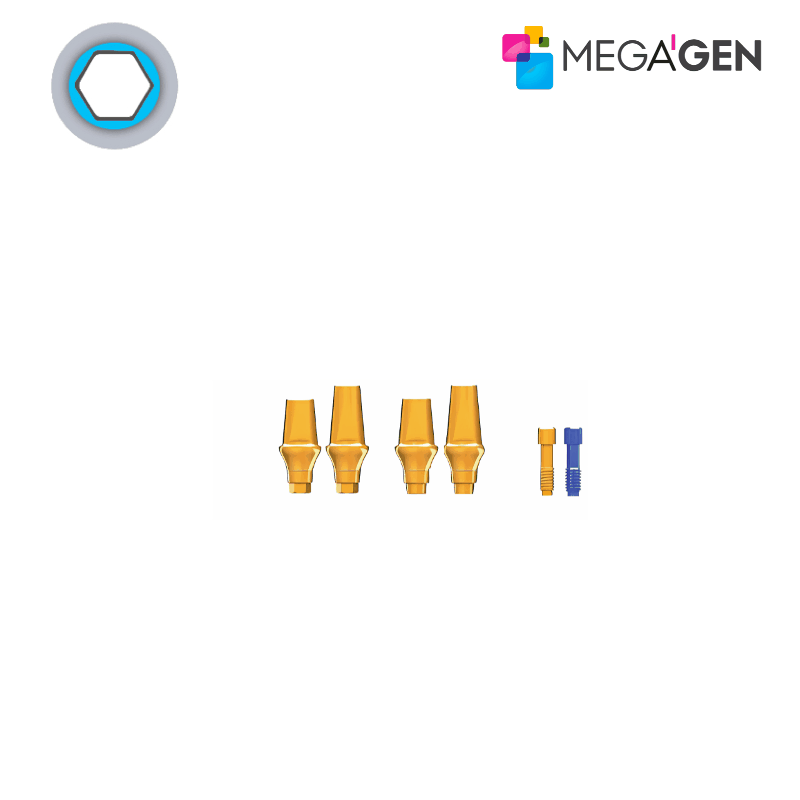 MegaGen EZ Post Abutment | 0° | Ø 7,0 mm | GH: 5,0 mm | ohne Rotationsschutz