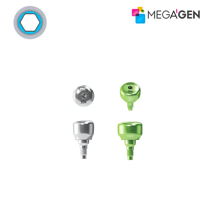 MegaGen Gingivaformer für Extra EZ Post Abutment | Kern: Ø 3,3 mm | Schulter | Ø 5,0 mm | Höhe: 3,0 mm MegaGen Gingivaformer für Extra EZ Post Abutment | Kern: Ø 3,3 mm | Schulter | Ø 5,0 mm | Höhe: 3,0 mm