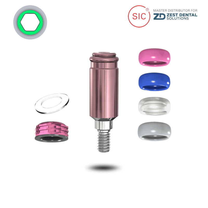 Zimmer Dental® R-TX LOCATOR® Tapered Screw Vent® Ø 3,5 mm | GH: 6,0 mm Zimmer Dental® R-TX LOCATOR® Tapered Screw Vent® Ø 3,5 mm | GH: 6,0 mm