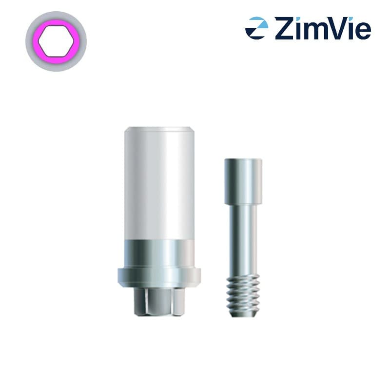 Zimmer Angussfähiges Goldabutment (Int Hex, 4,5 mm) | mit Rotationsschutz Zimmer Angussfähiges Goldabutment (Int Hex, 4,5 mm) | mit Rotationsschutz
