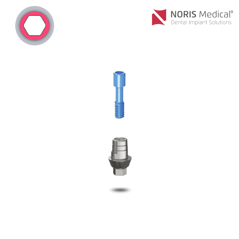 Noris Medical Titanbasis | mit Rotationsschutz | GH: 2,0 mm