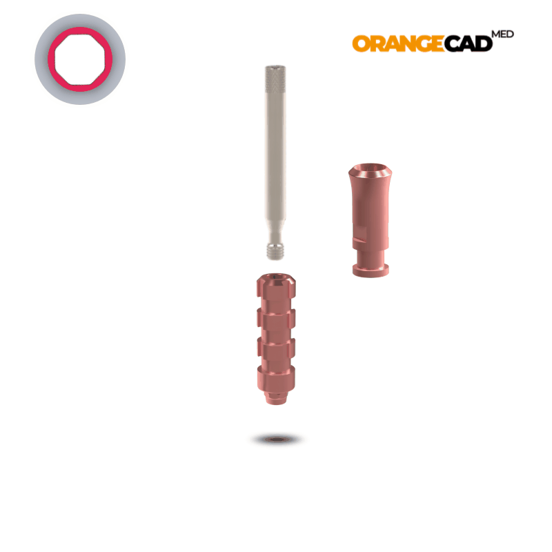 Straumann® Abformpfosten Tissue Level RN | Offene Abformung | Höhe: 15,0 mm | ohne Analog