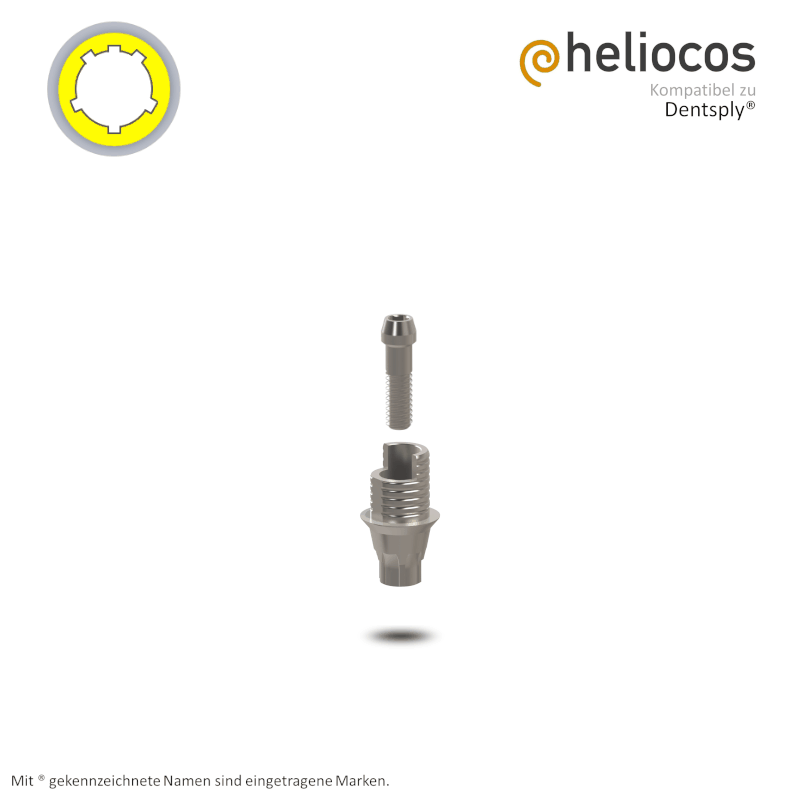 Dentsply® Titanbasis Astra Tech® EV™ Ø 4,2 mm | Höhe: 4,0 mm | mit Rotationsschutz Dentsply® Titanbasis Astra Tech® EV™ Ø 4,2 mm | Höhe: 4,0 mm | mit Rotationsschutz