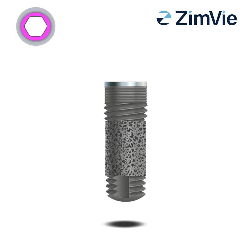 Zimmer Ø 4,7 mm Trabecular Metal Implantat (Int Hex, 4,5 mm) | mit 0,5 mm Kragen | Länge: 13,0 mm