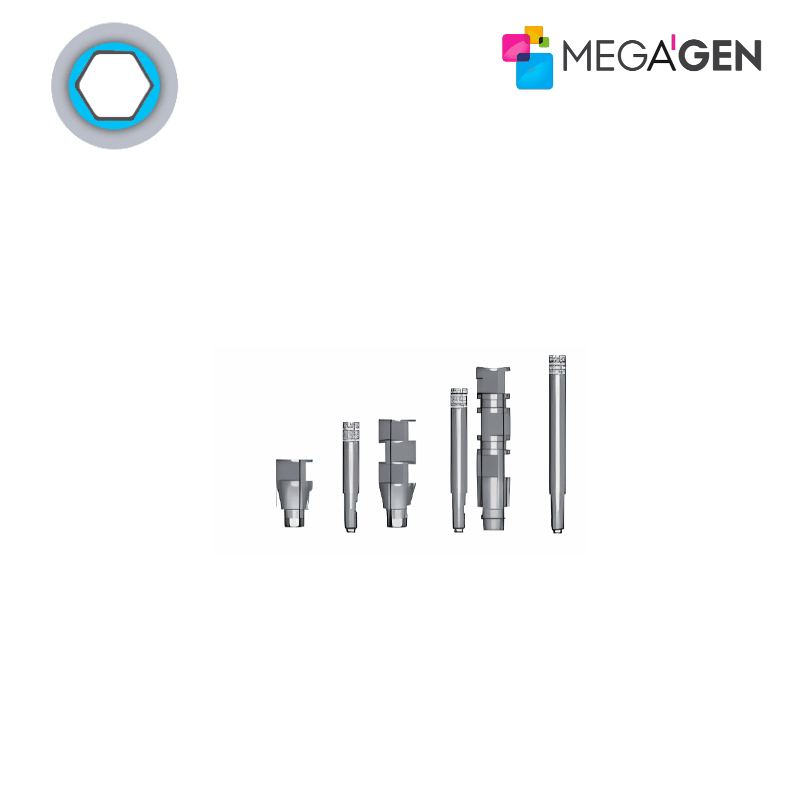 MegaGen Abformpfosten | Offene Abformung | Ø 4,0 mm | Höhe: 12,0 mm | ohne