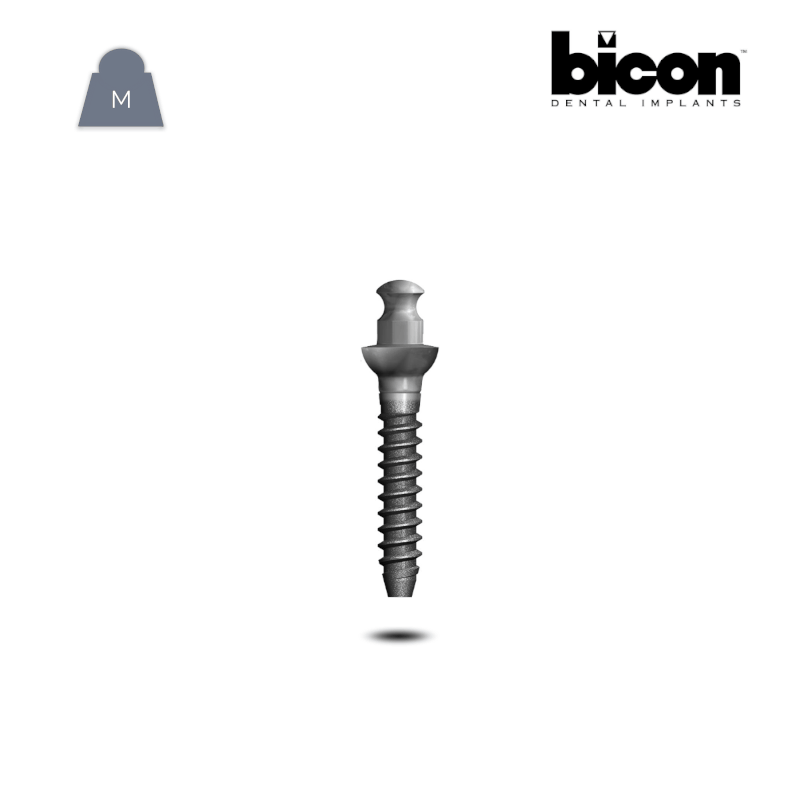 Bicon Provisorisches Kugelkopf Implantat | Länge: 12,0 mm