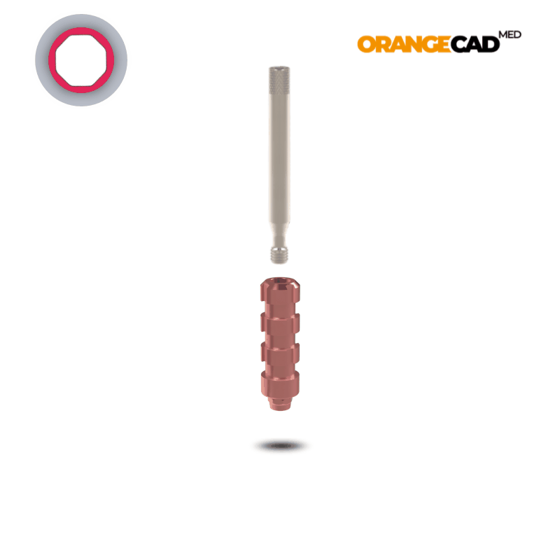 Straumann® Abformpfosten Tissue Level RN | Offene Abformung | Höhe: 15,0 mm | ohne Analog