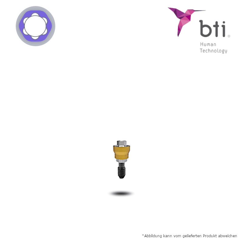 BTI Erweiterte UNIT Distanzhülse (Ø 3,0 mm - 3.0) BTI Erweiterte UNIT Distanzhülse (Ø 3,0 mm - 3.0)