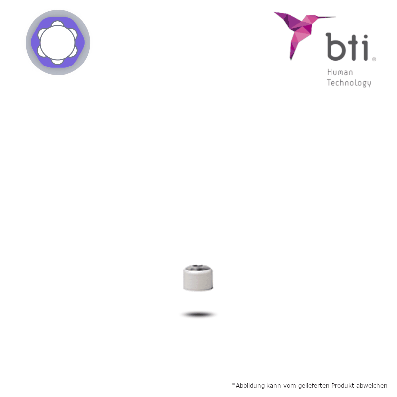 BTI Schutzkappe für erweiterte MULTI-IM (Ø 3,0 mm - 3.0) | Ø 4,0 mm | Höhe: 3,0 mm