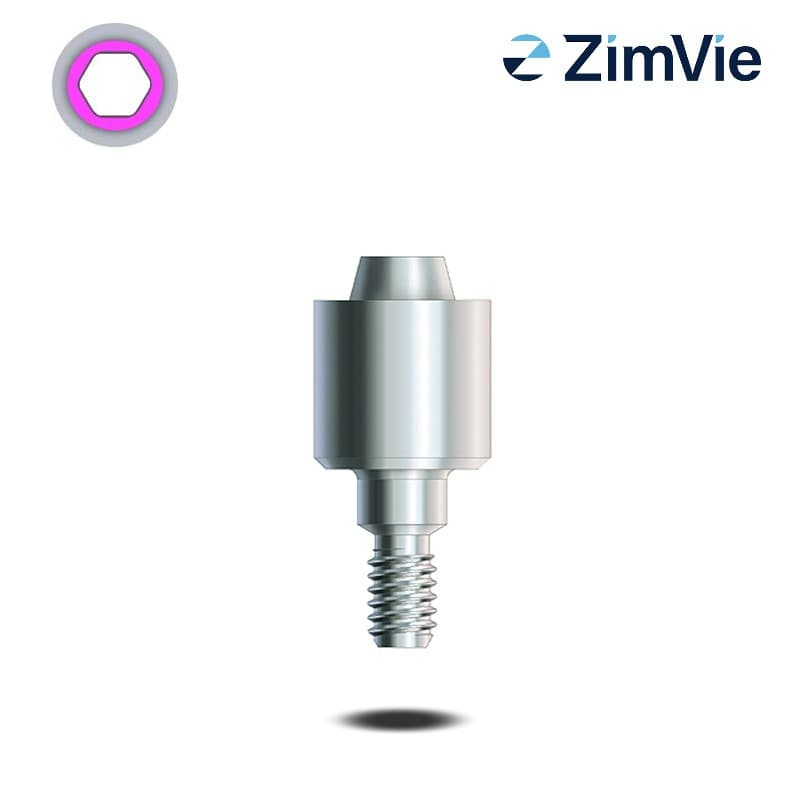 Zimmer Konisches Hex-Lock Abutment (Int Hex, 4,5 mm) | 0° | GH: 4,0 mm Zimmer Konisches Hex-Lock Abutment (Int Hex, 4,5 mm) | 0° | GH: 4,0 mm