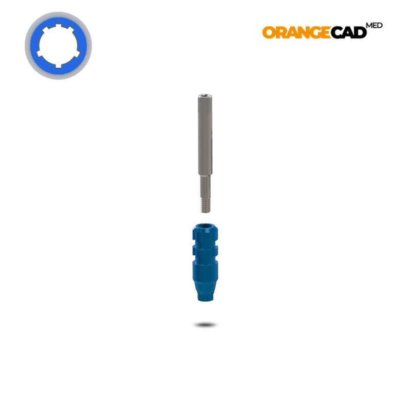 Dentsply® Abformpfosten Astra Tech® EV™ Ø 4,8 mm | Offene Abformung | Höhe: 11,0 mm | ohne Analog Dentsply® Abformpfosten Astra Tech® EV™ Ø 4,8 mm | Offene Abformung | Höhe: 11,0 mm | ohne Analog