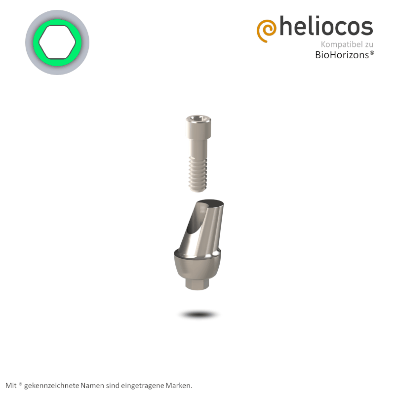 Zimmer® Abutment Tapered Screw Vent® Ø 4,5 mm | 16° | GH: 2,5 mm