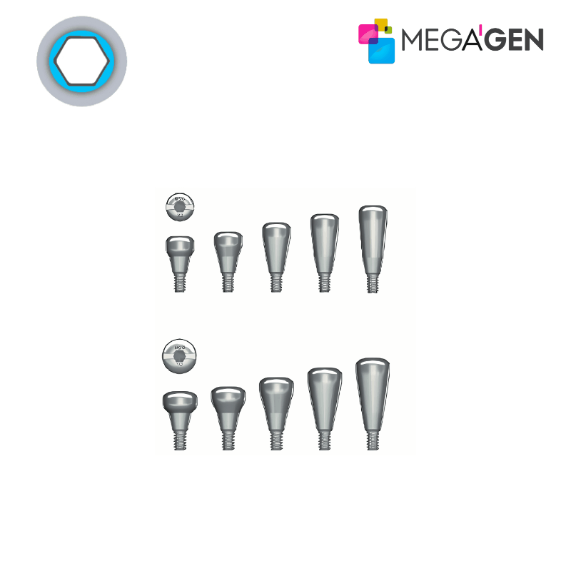 MegaGen Gingivaformer für Mini Implantat | Ø 3,0 mm | GH: 1,0 mm