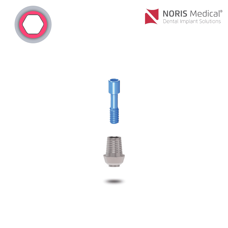 Noris Medical Titanbasis | ohne Rotationsschutz | GH: 2,0 mm