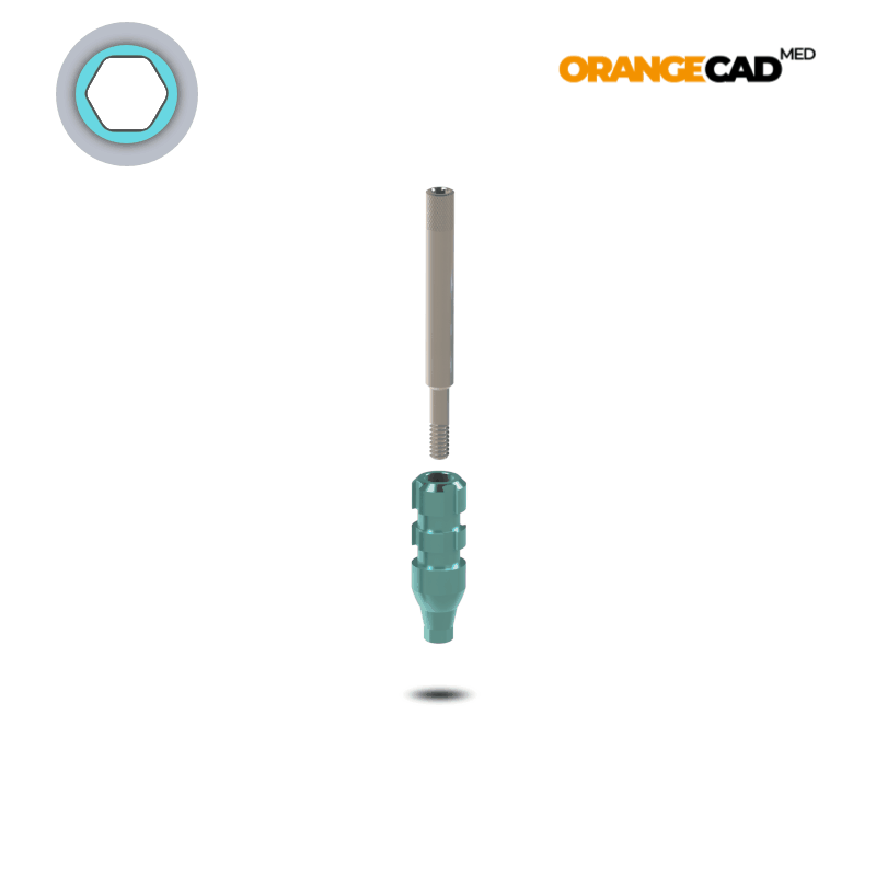 Dentsply® Abformpfosten Astra Tech® OsseoSpeed® TX Ø 3,5/4,0 mm | Offene Abformung | Höhe: 11,0 mm | ohne Analog