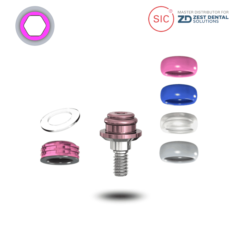 Zimmer Dental® R-TX LOCATOR® Tapered Screw Vent® Ø 4,5 mm | GH: 0,5 mm Zimmer Dental® R-TX LOCATOR® Tapered Screw Vent® Ø 4,5 mm | GH: 0,5 mm