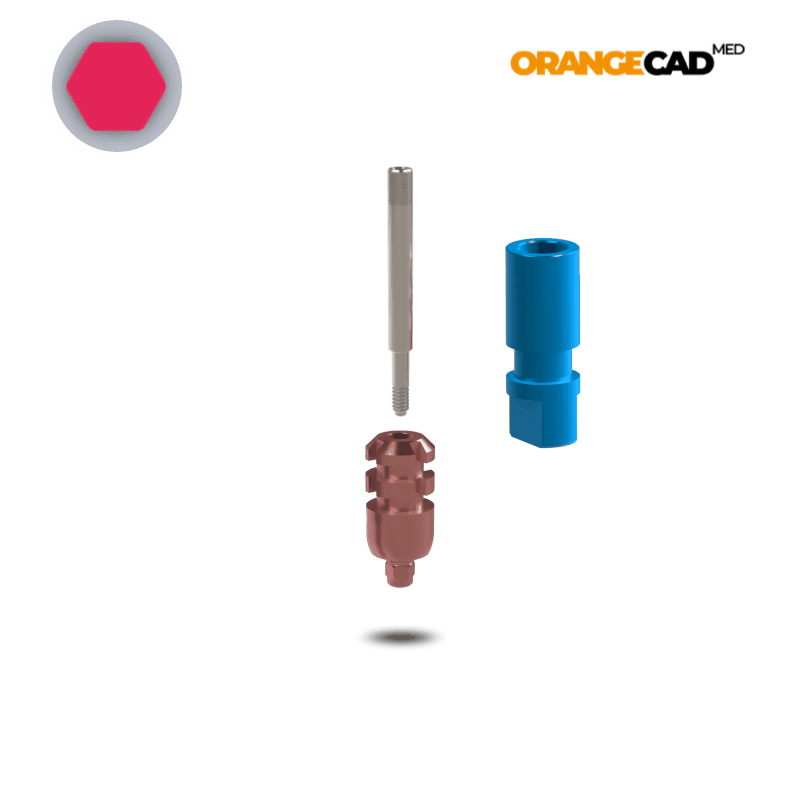 Dentsply® Abformpfosten Xive® S Ø 5,5 mm | Offene Abformung | Höhe: 11,0 mm | mit Analog Dentsply® Abformpfosten Xive® S Ø 5,5 mm | Offene Abformung | Höhe: 11,0 mm | mit Analog