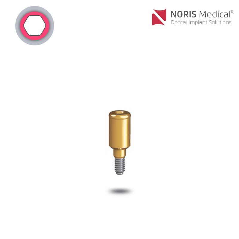 Noris Medical Flat-Connect Locator | GH: 4,0 mm Noris Medical Flat-Connect Locator | GH: 4,0 mm