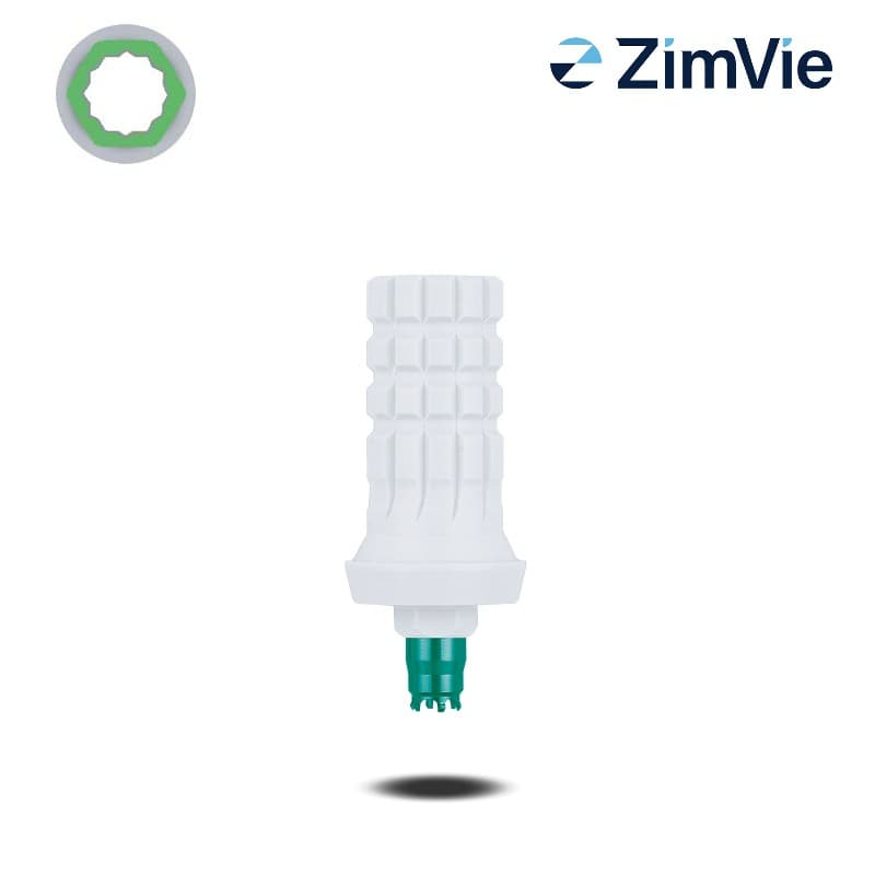 Biomet 3i PreFormance Zylinderprovisorium (Certain, 6,0 mm) | mit Rotationsschutz | PEEK