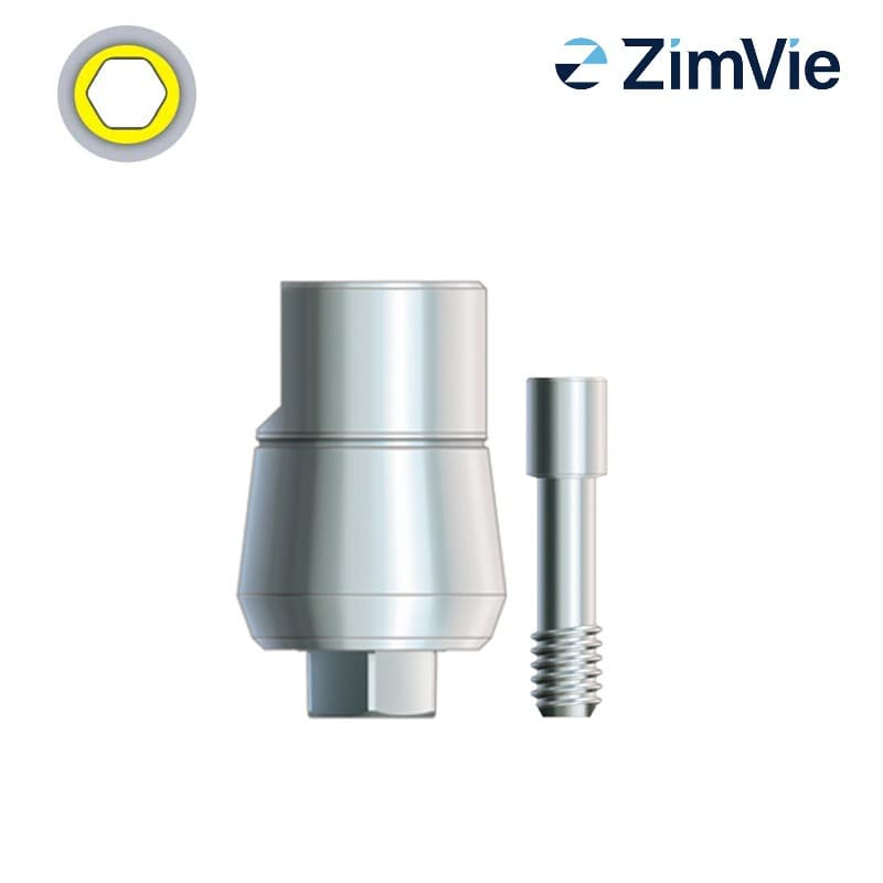 Zimmer Hex-Lock Abutment (Int Hex, 5,7 mm) | Standard | 0° | GH: ohne