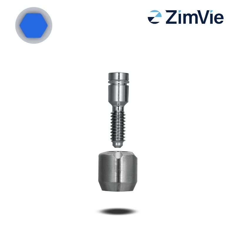 Biomet 3i Gingivaformer (Ext Hex, 4,1 mm) | Zweiteilig | Ø 4,1 mm | GH: 8,0 mm