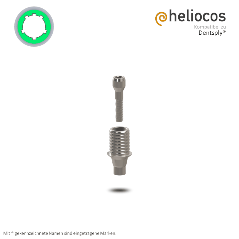 Dentsply® Titanbasis Astra Tech® EV™ Ø 3,0 mm | Höhe: 4,0 mm | ohne Rotationsschutz Dentsply® Titanbasis Astra Tech® EV™ Ø 3,0 mm | Höhe: 4,0 mm | ohne Rotationsschutz