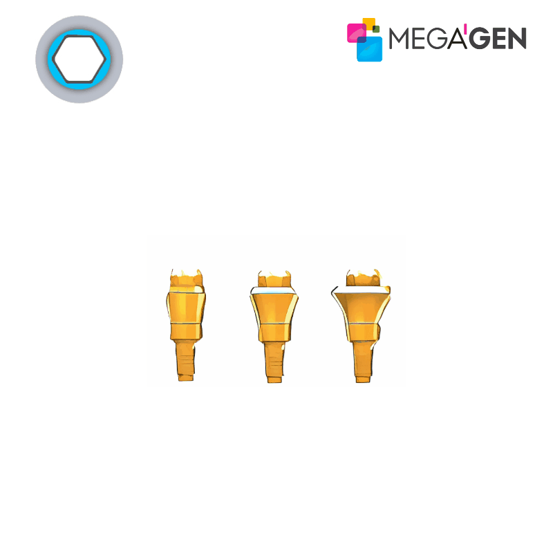 MegaGen Octa Abutment | Ø 4,0 mm | GH: 1,0 mm