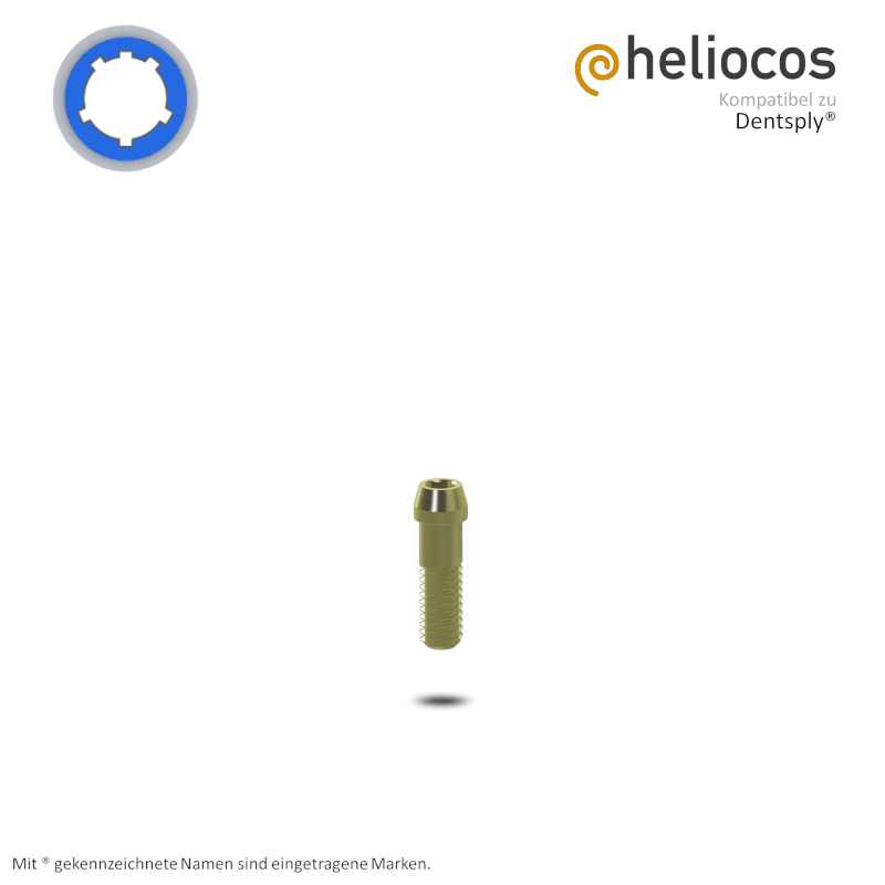 Dentsply® Laborschraube Astra Tech® EV™ Ø 4,8 mm | Workflow: Heliocos Dentsply® Laborschraube Astra Tech® EV™ Ø 4,8 mm | Workflow: Heliocos