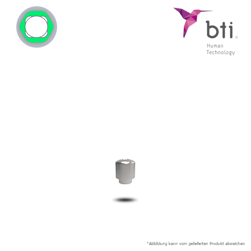 BTI Schutzkappe für erweiterte UNIT (Ø 4,1 mm - standard/plus) | Ø 5,5 mm