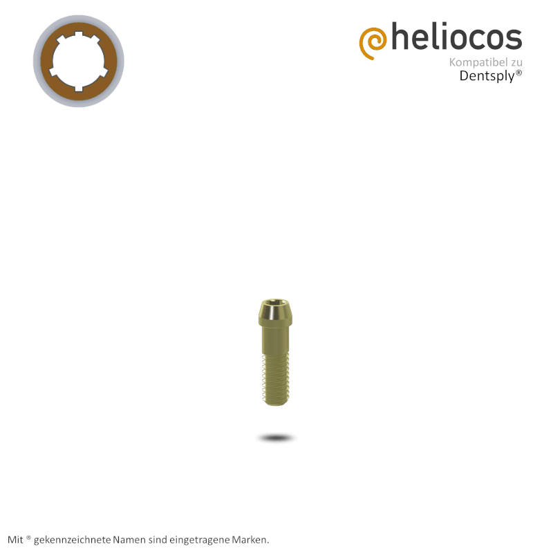Dentsply® Laborschraube Astra Tech® EV™ Ø 4,8 mm | Workflow: Heliocos Dentsply® Laborschraube Astra Tech® EV™ Ø 4,8 mm | Workflow: Heliocos